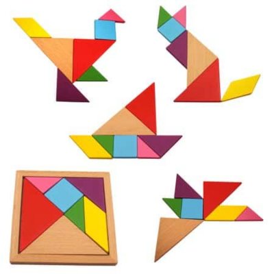 joc de indemanare tangram