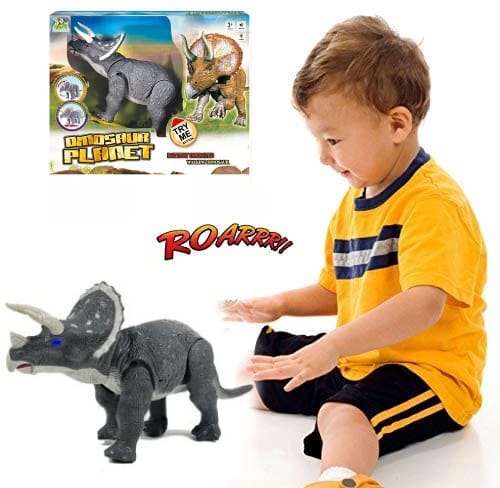 robot dinozaur triceratops cu telecomanda 1 2