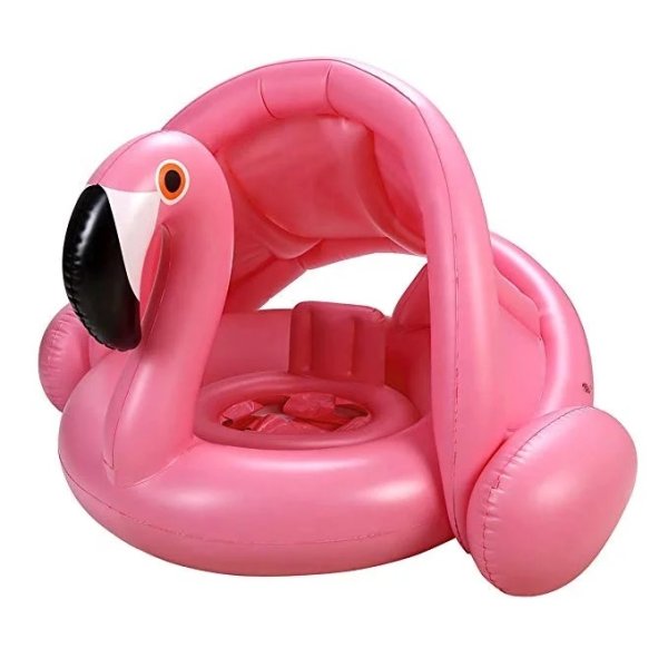 colac cu protectie solara pentru copii flamingo 6