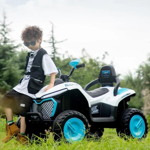 atv electric pentru copii 2 8ani lumini led 4 motoare xsdu 5